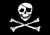 Hier klicken um das Bild zu vergrößern Pirat Skull and Bones Flagge