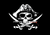 Cliquez pour agrandir l'image Drapeau Pirate avec sabre sanglant