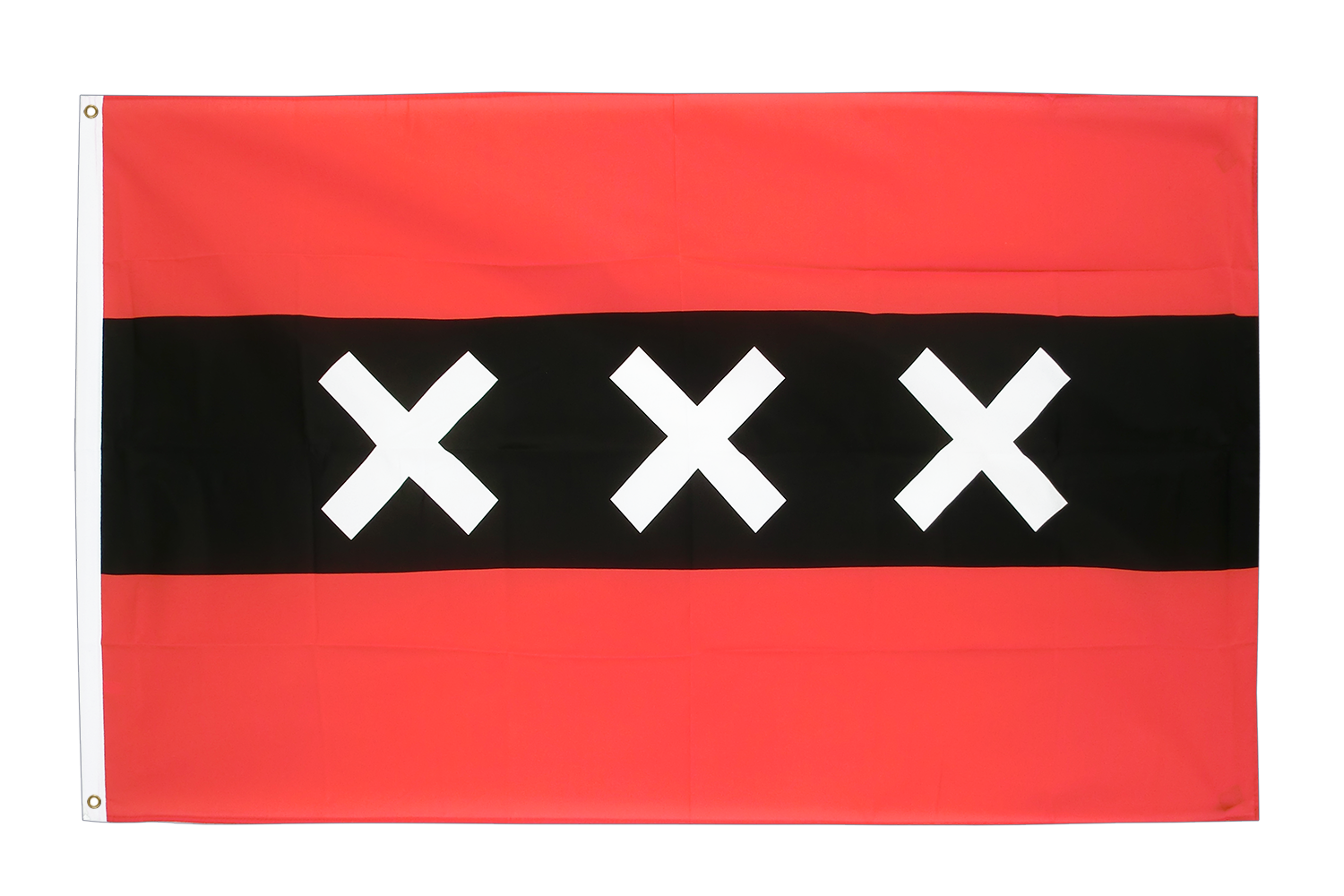 Amsterdam - 3x5 ft Flag (90x150 cm) - Royal-Flags