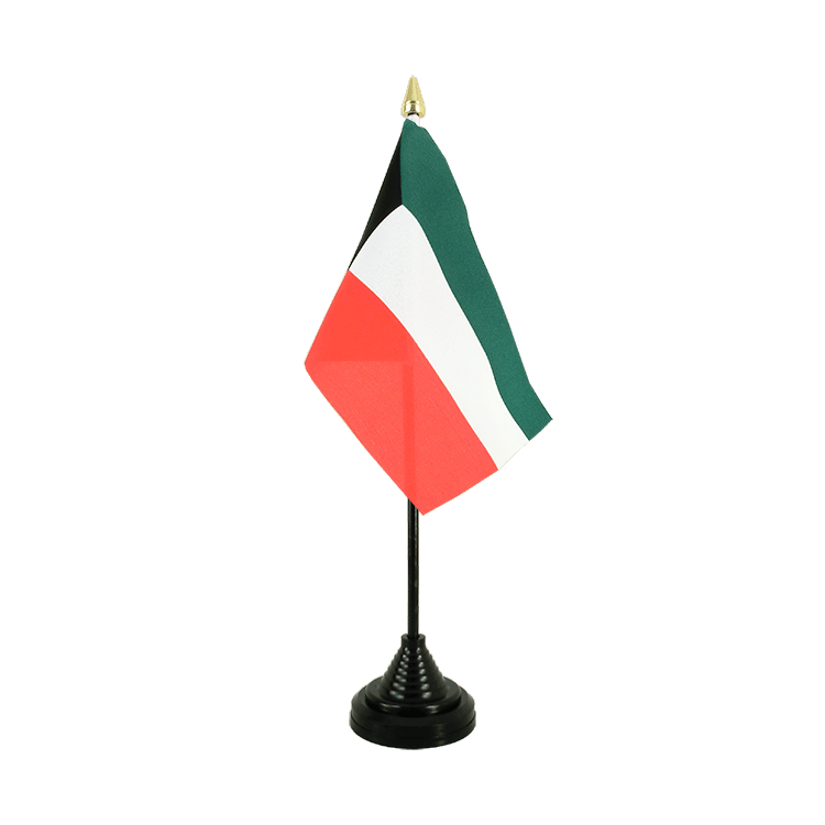 Kuwait Table Flag RoyalFlags