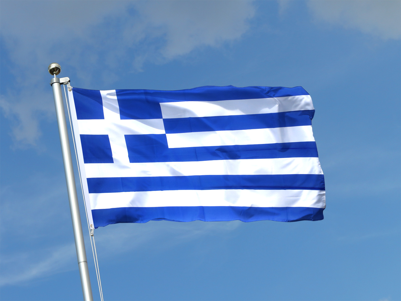 Griechenland Flagge Bild