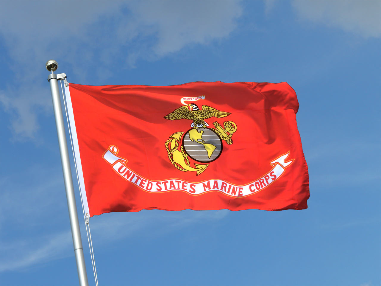 US Marine Corps 3x5 Ft Flag 90x150 Cm Royal Flags