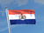 Drapeau Pays-Bas avec Blason