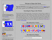 Flags of the World (FOTW) - capture d'écran