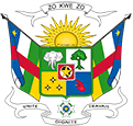 Zentralafrikanische Republik Wappen