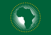 Afrikanische Union AU Fahne