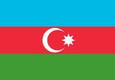 Aserbaidschan Fahne