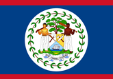 Belize Fahne