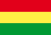 Bolivien Fahne