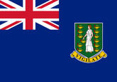 Britische Jungferninseln Fahne