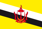 Brunei Fahne
