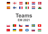 EM Teilnehmer-Länder 2020