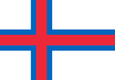 Färöer Inseln Fahne