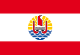 Französisch Polynesien Fahne