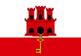 Gibraltar Fahne