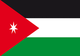Jordanien Fahne