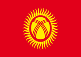 Kirgisistan Fahne
