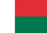 Madagaskar Fahne