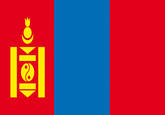Mongolei Fahne