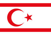 Nordzypern Fahne