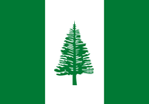 Norfolk Inseln Fahne