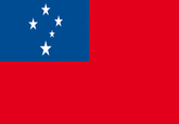 Samoa Fahne
