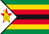 Simbabwe Fahne