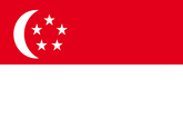 Singapur Fahne