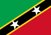 St. Kitts und Nevis Fahne