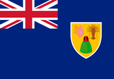Turks- und Caicosinseln Fahne