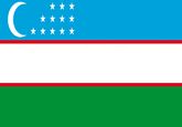 Usbekistan Fahne