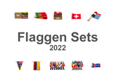 32 Flaggen WM Set 2022