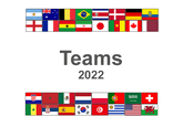 WM Teilnehmer-Länder 2022