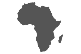 Afrika Umriss Karte