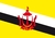 Flagge Bruneis