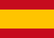 Flagge Spaniens ohne Wappen