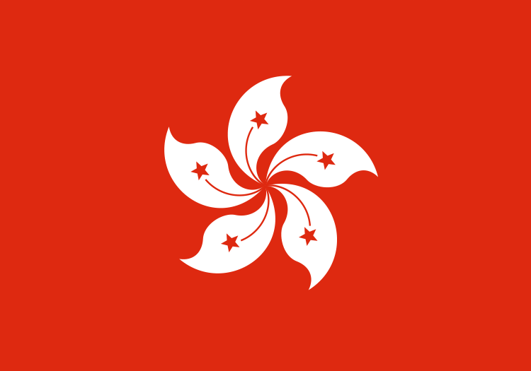Hong Kong Flagge - Hongkong Fahne kaufen - FlaggenPlatz