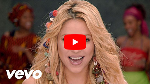 Shakira - Waka Waka (This Time for Africa) (The Official 2010 FIFA World Cup™ Song)