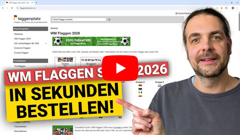 WM Flaggen Shop 2026 - So bestellst du schneller