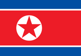 Drapeau de la Corée du Nord