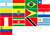 Cliquez pour agrandir l'image Tous les drapeaux de l'Amérique du Sud
