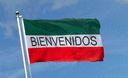 Bienvenidos - Flagge 90 x 150 cm
