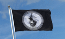 Pirat Black Sea - Flagge 90 x 150 cm