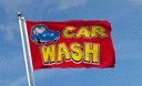 Car Wash - Flagge 90 x 150 cm