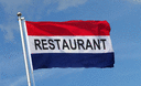 Restaurant - Flagge 90 x 150 cm