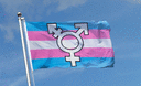 Transgender Symbol - Flagge 90 x 150 cm