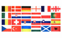 Euro Soccer 2024 - 3x5 ft Flag Pack