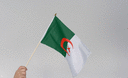 Algérie - Drapeau sur hampe 30 x 45 cm