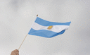 Argentina - Hand Waving Flag 12x18"