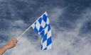 Bayern ohne Wappen - Stockflagge 30 x 45 cm